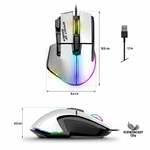 Matériels informatique souris SPIRIT of GAMER PRO-M5 Artic infinytech Réunion 03