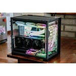 E-MACHINES Cube LIAN LI O11D Mini Core i7 14700KF custom RTX 4080 Gainward Panther infinytech Réunion 01