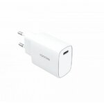 Accessoires téléphonie chargeur secteur KONROW KC20CW USB Type-C Charge rapide 20W Blanc infinytech Réunion 01