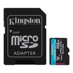 Matériels informatique carte micro SDXC KINGSTON Canvas Go Plus 256Go infinytech Réunion 01