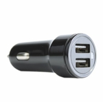 Accessoires auto chargeur allume-cigare APM 570330 2 ports USB 3.1A Noir infinytech Réunion 01