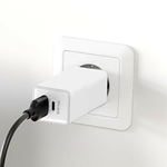 Matériels informatique chargeur secteur AKASHI ECO 83W avec CABLE TYPE-C 100W infinytech Réunion 02