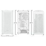 Matériels informatique boitier BE QUIET Shadow Base 800 FX Blanc infinytech Réunion 06