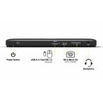 Matériels informatique station daccueil USB-C PORT DESIGNS 901910W-EU 2 écrans 4K 11 Périphériques 100W infinytech Réunion 05