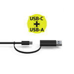 Matériels informatique station daccueil USB-A et USB-C PORT DESIGNS 901908-W-EU infinytech Réunion 07