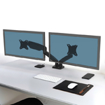 Matériels informatique support double écran PORT DESIGNS 901105 infinytech Réunion 04