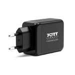 Matériels informatique chargeur Mural PORT DESIGNS 900106 GaN 65W Câble USB-C 2m infinytech Réunion 03