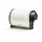 Consommables informatique rouleau détiquettes en papier continu BROTHER DK-22246 noir sur blanc 103 mm de large infinytech Réunion 03