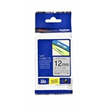 Consommables informatique cassette à ruban BROTHER TZe-M931 Noir sur argent mat 12 mm de large infinytech Réunion 01