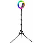 Accessoires Kit Influence XL Anneau lumineux 26cm Blanc et Couleurs avec trépied 1,6m infinytech Réunion 01