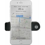 Accessoires auto support voiture ajustable sur Ventilation BIGBEN Noir infinytech Réunion 01