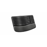 Matériels informatique clavier ergonomique LOGITECH Wave Keys Graphite infinytech Réunion 02
