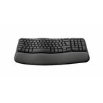Matériels informatique clavier ergonomique LOGITECH Wave Keys Graphite infinytech Réunion 04