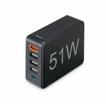 Matériels informatique chargeur HAMA 1xQC 3.0 3xUSB-A 1xUSB-C 51W infinytech Réunion 01