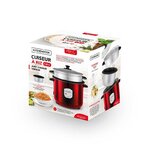 Petit électroménager cuiseur à riz KITCHENCOOK Japan X Red 1.8L infinytech Réunion 06