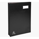 Fournitures bureautique parapheur de direction EXACOMPTA 24 compartiments Noir infinytech Réunion 02