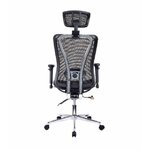 Matériels bureautique chaise de bureau Cassie B Noire infinytech Réunion 03