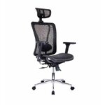 Matériels bureautique chaise de bureau Cassie B Noire infinytech Réunion 01