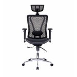 Matériels bureautique chaise de bureau Cassie B Noire infinytech Réunion 02