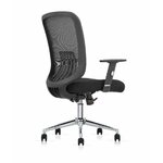 Matériels bureautique chaise de bureau Laura B Noire infinytech Réunion 02