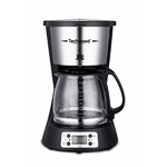 Petit électroménager cafetière en inox programmable TECHWOOD TCA-1296 infinytech Réunion 02