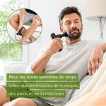 Petit électroménager pistolet de massage musculaire BEURER MG79 infinytech Réunion 04
