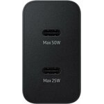 Accessoires téléphonie chargeur USB-C SAMSUNG EP-T5020 50W avec câble Noir infinytech Réunion 02