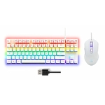 Matériels informatique pack clavier souris THE G-LAB Combo Mercury Filaire Blanc infinytech Réunion 01