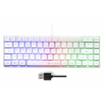 Matériels informatique clavier THE G-LAB Keyz Hydrogen Filaire Blanc infinytech Réunion 01