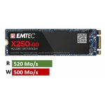 Matériels informatique disque SSD M.2 EMTEC X250 Power Plus 250Go infinytech Réunion 01