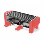 Petit électroménager appareil à raclette LITTLE BALANCE Meuuuh Duo Rouge LB8631 infinytech Réunion 01
