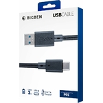 Matériels informatique câble Manette NACON pour PS5 USB A vers USB-C 3m Noir infinytech Réunion 02