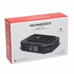 Petit électroménager radio-réveil SCHNEIDER avec recharge sans fil infinytech Réunion 02