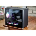 Mini cube Gamemax Spark Core i5 12400F RTX 4060 ASUS Dual infinytech réunion 05