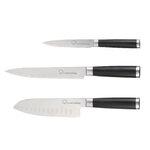 Petit électroménager set de 3 couteaux japonais LIVOO infinytech Réunion 01