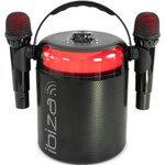 Matériels audio enceinte nomade karaoke LOTRONIC KARAHOME-BK 120W infinytech Réunion 04
