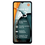 Téléphonie mobile smartphone XIAOMI Redmi A3 4Go 64Go Bleu infinytech Réunion 02