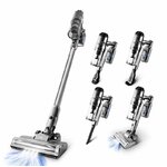 Petit électroménager aspirateur balai sans fil VORTEX F16 Gris infinytech Réunion 02