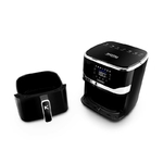 Petit électroménager friteuse à air KITCHENCOOK Airmed55 5.5L Noire infinytech Réunion 06