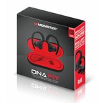 Matériels audio écouteurs MONSTER DNA FIT Noir Rouge infinytech Réunion 04