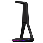 Matériels informatique support casque The G-Lab K-Stand Hydrogen Noir infinytech Réunion 01