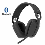 Matériels audio casque micro LOGITECH Zone Vibe 100 Bluetooth Gris infinytech Réunion 01