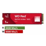 Matériels informatique disque SSD M.2 NVMe 2280 WESTERN DIGITAL Red SN700 1To infinytech Réunion 01