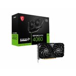 Matériels informatique carte graphique MSI RTX 4060 VENTUS 2X BLACK 8G OC infinytech Réunion 01