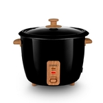 Petit électroménager cuiseur à riz KITCHENCOOK Japan X Wood 1.8L Noir infinytech Réunion 04