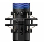 Matériels informatique microphone HP HyperX QuadCast S USB Gris Noir RGB infinytech Réunion 04