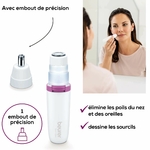 Petit électroménager rasoir visage BEURER HL 16 infinytech Réunion 04