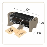 Petit électroménager Appareil à Raclette LITTLE BALANCE Meuuuh Duo Muscade infinytech Réunion 03