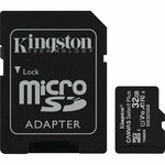 Matériels informatique micro SD Kingston Canvas Select Plus 32Go infinytech Réunion 01