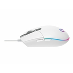 Matériels informatique Souris LOGITECH G203 LightSync Filaire Blanche infinytech Réunion 04